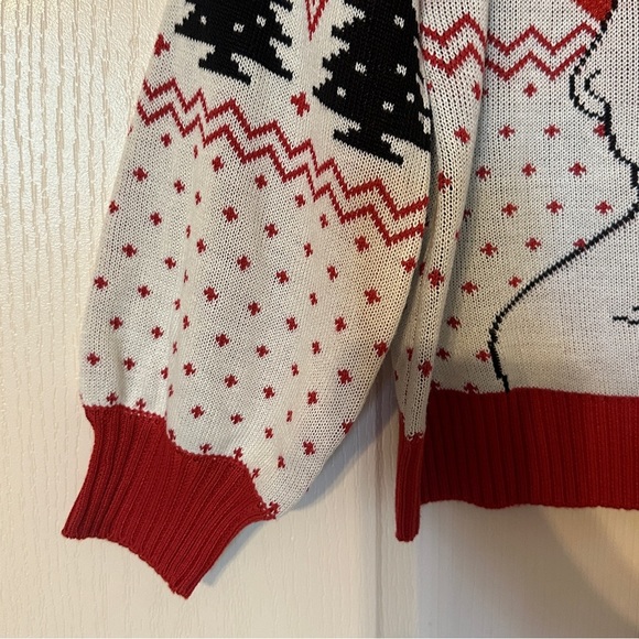 Coca Cola Polar Bear oversized Heart Sweater - Picture 3 of 6